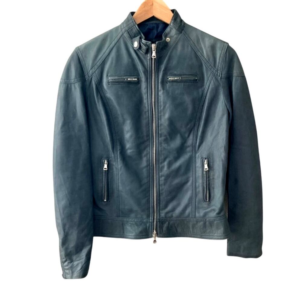 Vera Pelle Made in Italy Leather Jacket - Large